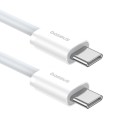 Baseus Superior Series 2 Fast Charging Data Cable Type-C to Type-C 30W, Length:1m(White)