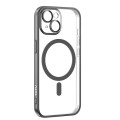 For iPhone 15 Plus TOTUDESIGN PC-3 Series MagSafe Electroplating TPU Phone Case(Black)
