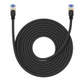 Baseus PCWL-A106 High Speed CAT7 10Gigabit Ethernet Braided Cable, Length:10m(Black)