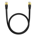 Baseus PCWL-A104 High Speed CAT7 10Gigabit Ethernet Flat Cable, Length:2m(Black)