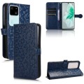 For vivo S18 5G / V30 5G Honeycomb Dot Texture Leather Phone Case(Blue)