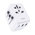 TOTU 635DQ PD 20W Universal Travel Fast Charger Power Adapter(White)
