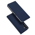 For Samsung Galaxy A15 5G / 4G DUX DUCIS Skin Pro Series Flip Leather Phone Case(Blue)