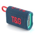 T&G TG396 Outdoor Portable Ambient RGB Light IPX7 Waterproof Bluetooth Speaker(Blue)