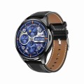 TM05 Pro Smart Bracelet, 1.46 inch Leather Band IP67 Waterproof Smart Watch, Bluetooth Call / Heart