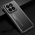 For Xiaomi 14 Frosted Metal Phone Case(Black)