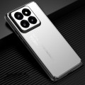 For Xiaomi 14 Frosted Metal Phone Case(Silver)