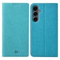 For Samsung Galaxy S23 FE 5G ViLi DMX Series TPU + PU Leather Magnetic Phone Case(Blue)
