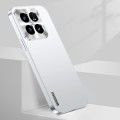 For Xiaomi 14 Pro Streamer Series Micro Frosted Metal Paint PC Phone Case(Silver)