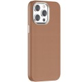 For iPhone 15 Pro Mutural Mingdian Series MagSafe Magnetic Phone Case(Brown)