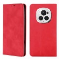 For Honor Magic6 Pro Skin Feel Magnetic Leather Phone Case(Red)