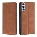 For OnePlus Ace 3V 5G Skin Feel Magnetic Leather Phone Case(Light Brown)