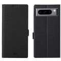 For Google Pixel 8 Pro ViLi K Series Shockproof Magnetic Flip Leather Phone Case(Black)