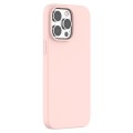 For iPhone 15 Pro Max Mutural Yuemu Series Liquid Silicone Phone Case(Pink)