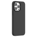 For iPhone 15 Pro Mutural Yuemu Series Liquid Silicone Phone Case(Black)
