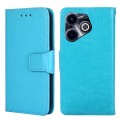 For Infinix Hot 40i Crystal Texture Leather Phone Case(Sky Blue)