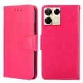 For Infinix Note 40 Pro 5G Crystal Texture Leather Phone Case(Rose Red)