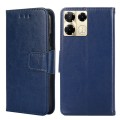 For Infinix Note 40 Pro 5G Crystal Texture Leather Phone Case(Royal Blue)