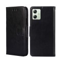For Motorola Moto G54 5G EU Version Crystal Texture Leather Phone Case(Black)