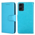 For Motorola Moto G24 4G Crystal Texture Leather Phone Case(Sky Blue)