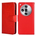 For OPPO Find X7 Ultra 5G Crystal Texture Leather Phone Case(Red)