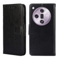 For OPPO Find X7 Crystal Texture Leather Phone Case(Black)