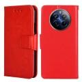 For Realme 12 Pro 5G Crystal Texture Leather Phone Case(Red)