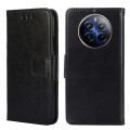 For Realme 12 Pro 5G Crystal Texture Leather Phone Case(Black)