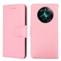 For Realme 12+ 5G Crystal Texture Leather Phone Case(Pink)