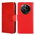 For Realme GT5 Pro 5G Crystal Texture Leather Phone Case(Red)