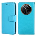 For Realme GT5 Pro 5G Crystal Texture Leather Phone Case(Sky Blue)