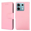 For Xiaomi Redmi Note 13 4G Crystal Texture Leather Phone Case(Pink)