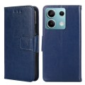 For Xiaomi Redmi Note 13 4G Crystal Texture Leather Phone Case(Royal Blue)