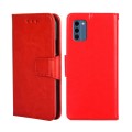 For Nokia C300 4G US Version Crystal Texture Leather Phone Case(Red)