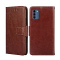 For Nokia C300 4G US Version Crystal Texture Leather Phone Case(Brown)