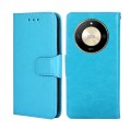 For Honor X50 5G Crystal Texture Leather Phone Case(Sky Blue)