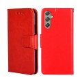 For Samsung Galaxy M34 5G / F34 5G Crystal Texture Leather Phone Case(Red)