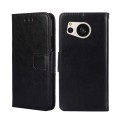 For Sharp Aquos Sense 8 Crystal Texture Leather Phone Case(Black)