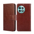 For OnePlus Ace 2 Pro Crystal Texture Leather Phone Case(Brown)