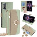 For Xiaomi Redmi K40 Gaming Crossbody Litchi Texture Leather Phone Case(Green)