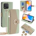 For Honor X5 4G Crossbody Litchi Texture Leather Phone Case(Green)