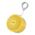 EWA A124 Portable Mini TWS Bluetooth Speaker Outdoor IPX5 Waterproof Subwoofer(Yellow)