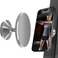 ZF015 Magnetic Suction Lazy Aluminum Alloy Phone Holder(Silver)