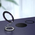ZF039 Folding MagSafe Magnetic Ring Buckle Holder(Purple)