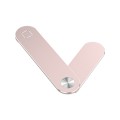 Multifunctional Portable Folding Magnetic Aluminum Alloy Phone Holder(Pink)