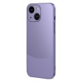 For iPhone 15 Plus Two Color Frosted Shockproof Phone Case(Purple)