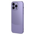 For iPhone 13 Pro Two Color Frosted Shockproof Phone Case(Purple)