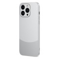 For iPhone 13 Pro Two Color Frosted Shockproof Phone Case(Silver)