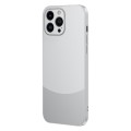 For iPhone 12 Pro Two Color Frosted Shockproof Phone Case(Silver)