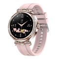 CF32 1.27 inch Screen Lady Smart Watch, Silicone Band, Support Female Physiology Monitoring & 100+ S